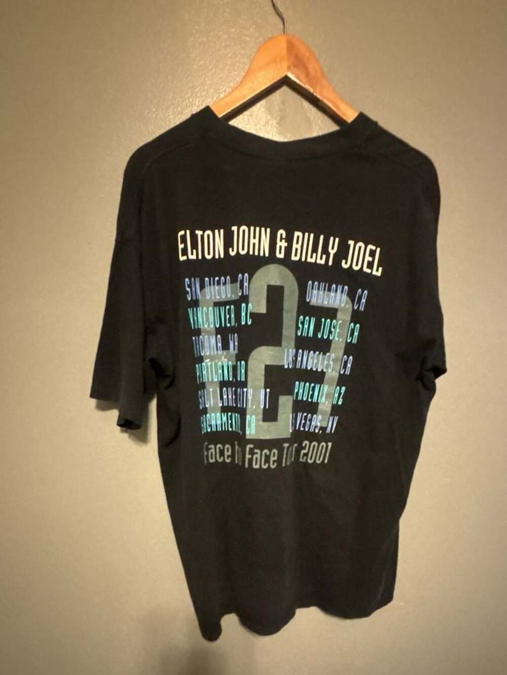 Vintage Elton John & Billy Joel Face to Face Tour 200… - Gem